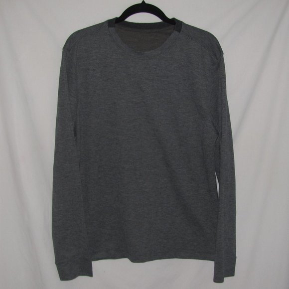 lululemon athletica Other - Mens' Lululemon Gray Vented Long Sleeve Shirt Size Medium
